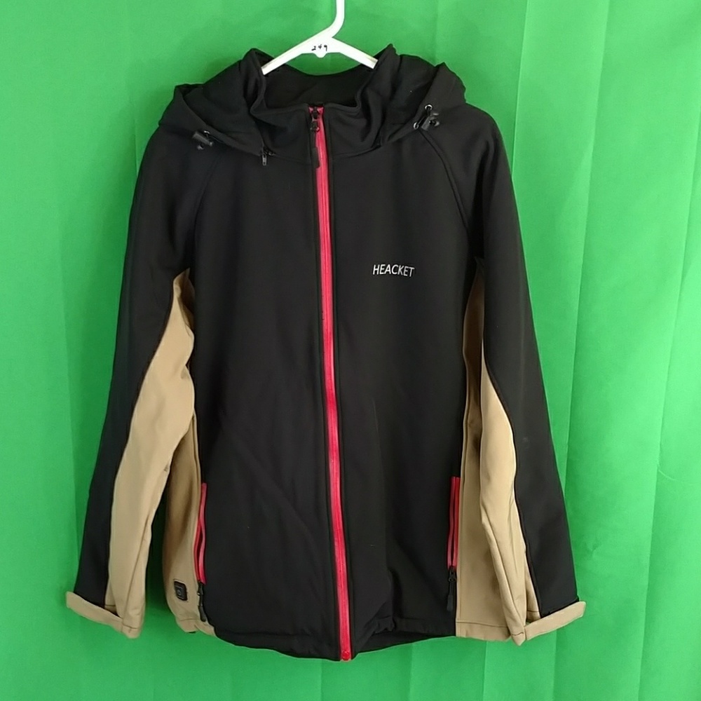 Winter heated jacket. 3 panel add powerbank